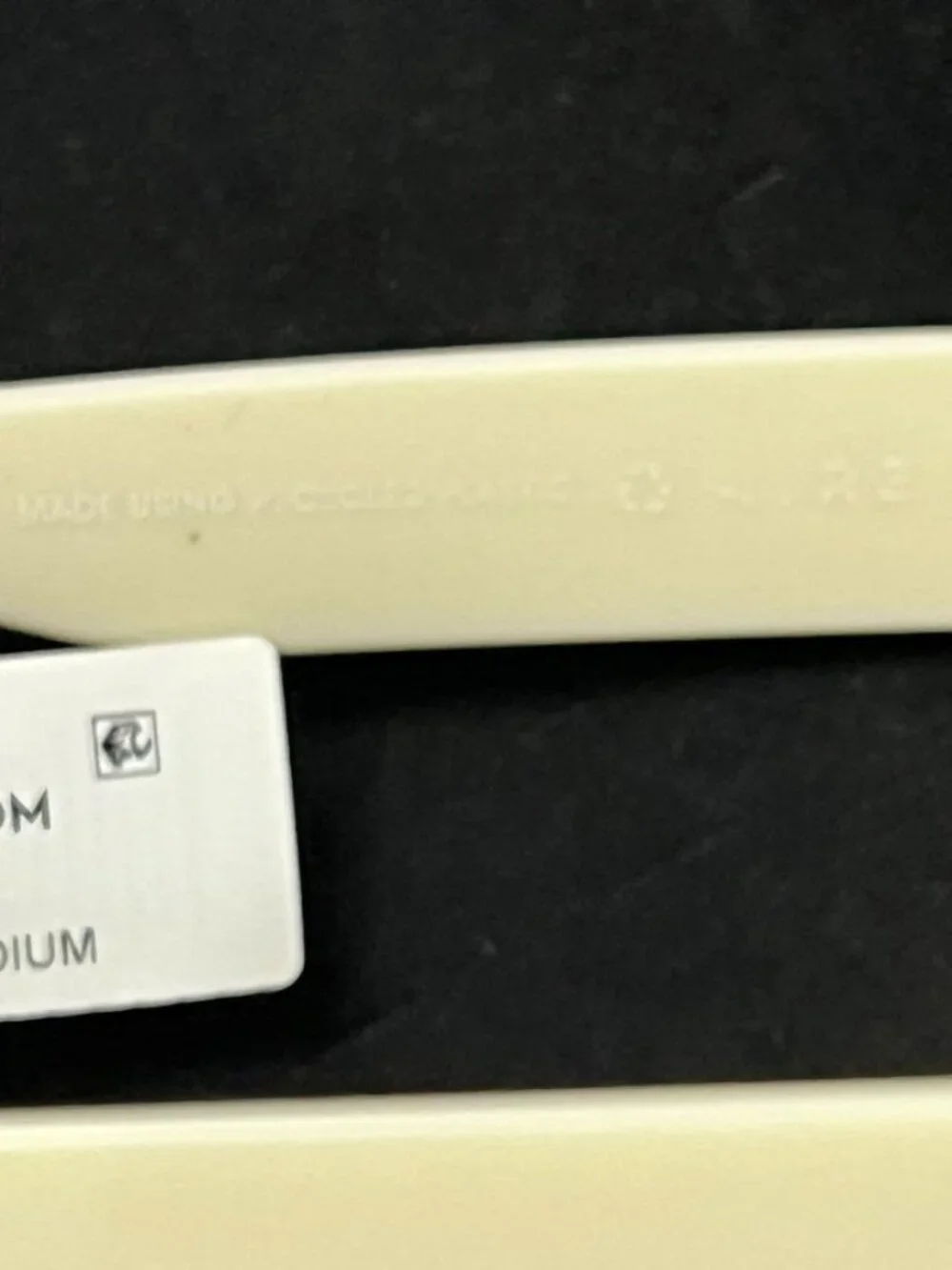 AIRE Pluto Rectangular Sunglasses Cream Frame Yellow Tint